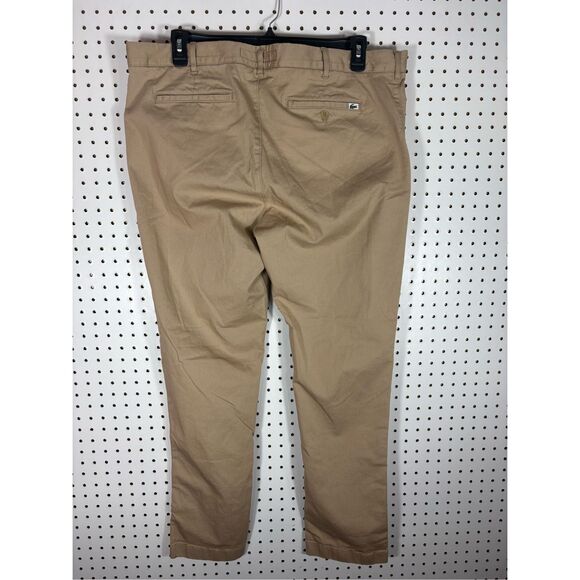 Lacoste khaki pants size 42 measures as size 40 - Picture 2 of 14